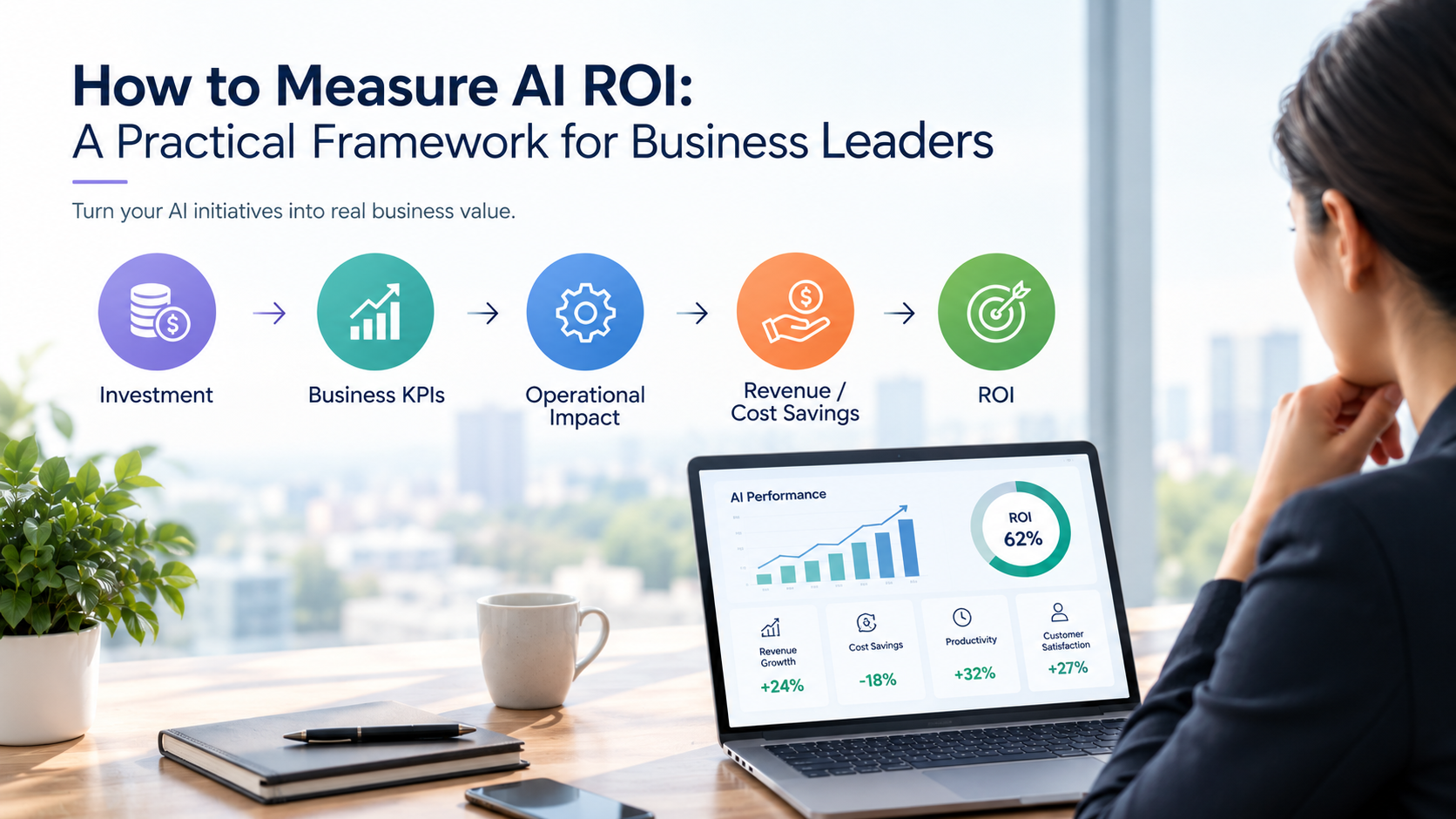 AI ROI measurement framework for business leaders